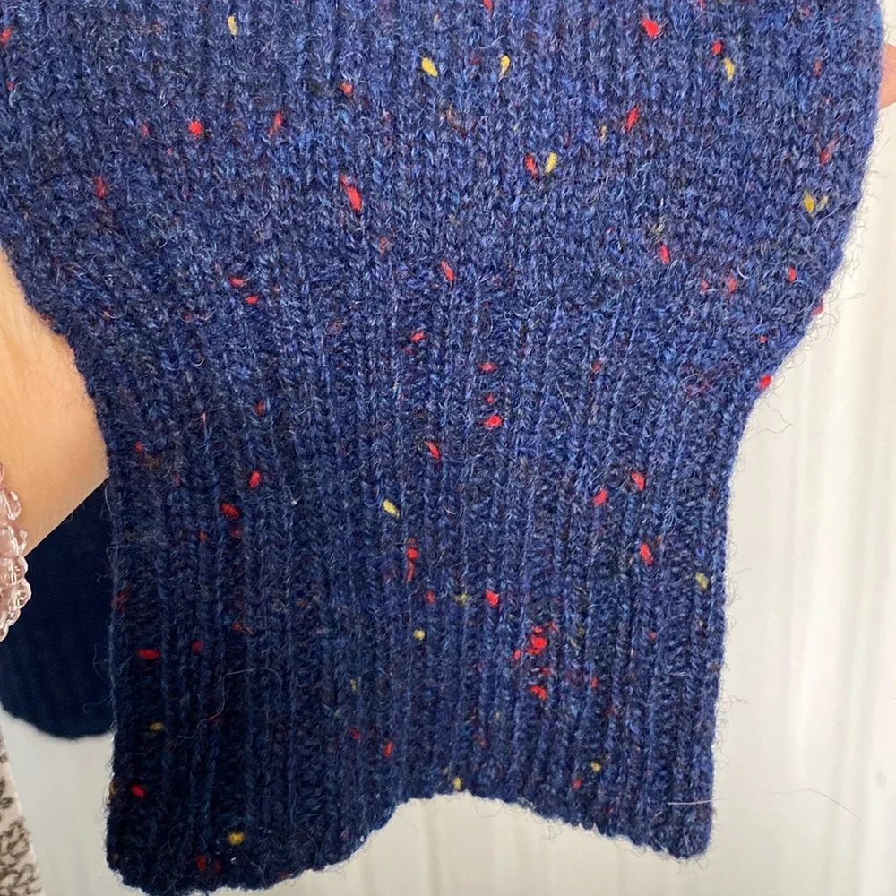 Vintage 90’s  Braemar pullover Sweater for Harrods London! EUC!! Unisex! Size L - Picture 9 of 13